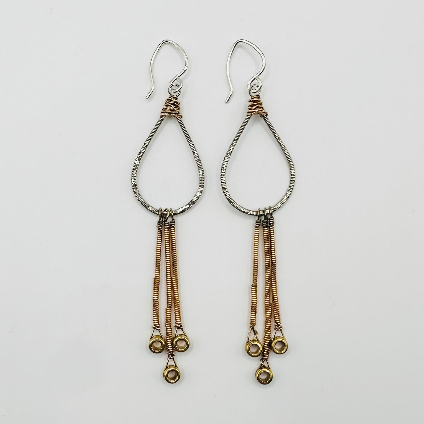 Drop with String Ends Earrings